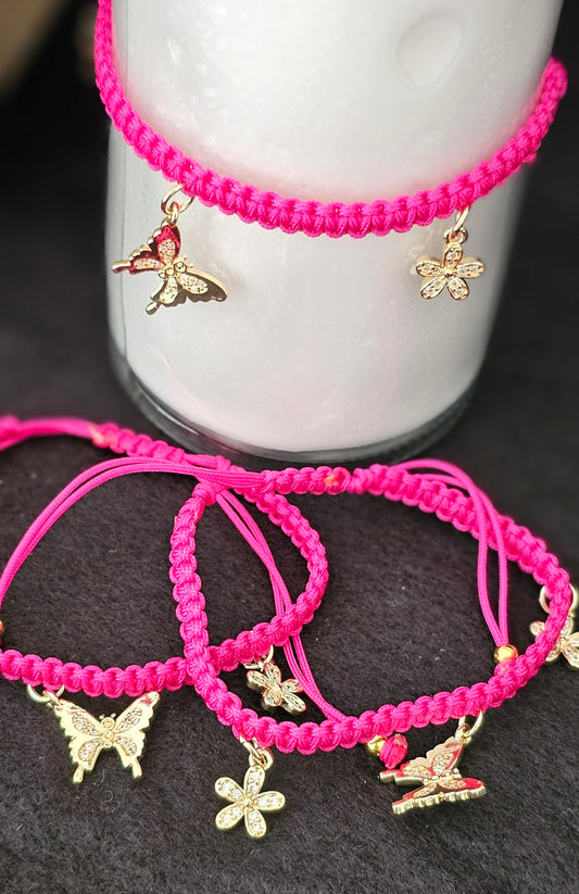 Berry Butterfly bracelet