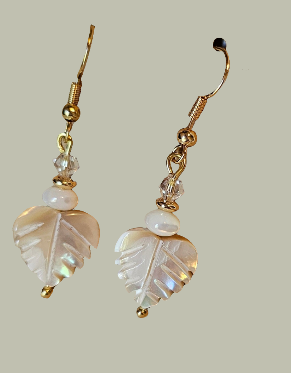 Leaf earrings