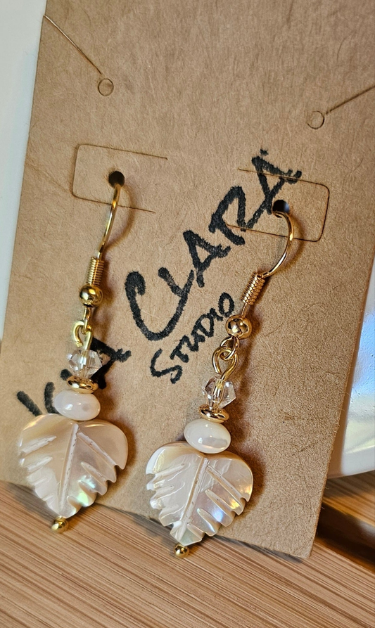 Leaf earrings